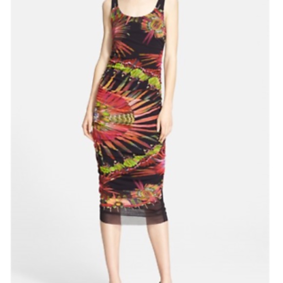 Jean Paul Gaultier Ruched Tulle Tank Dress - Picture 2 of 13